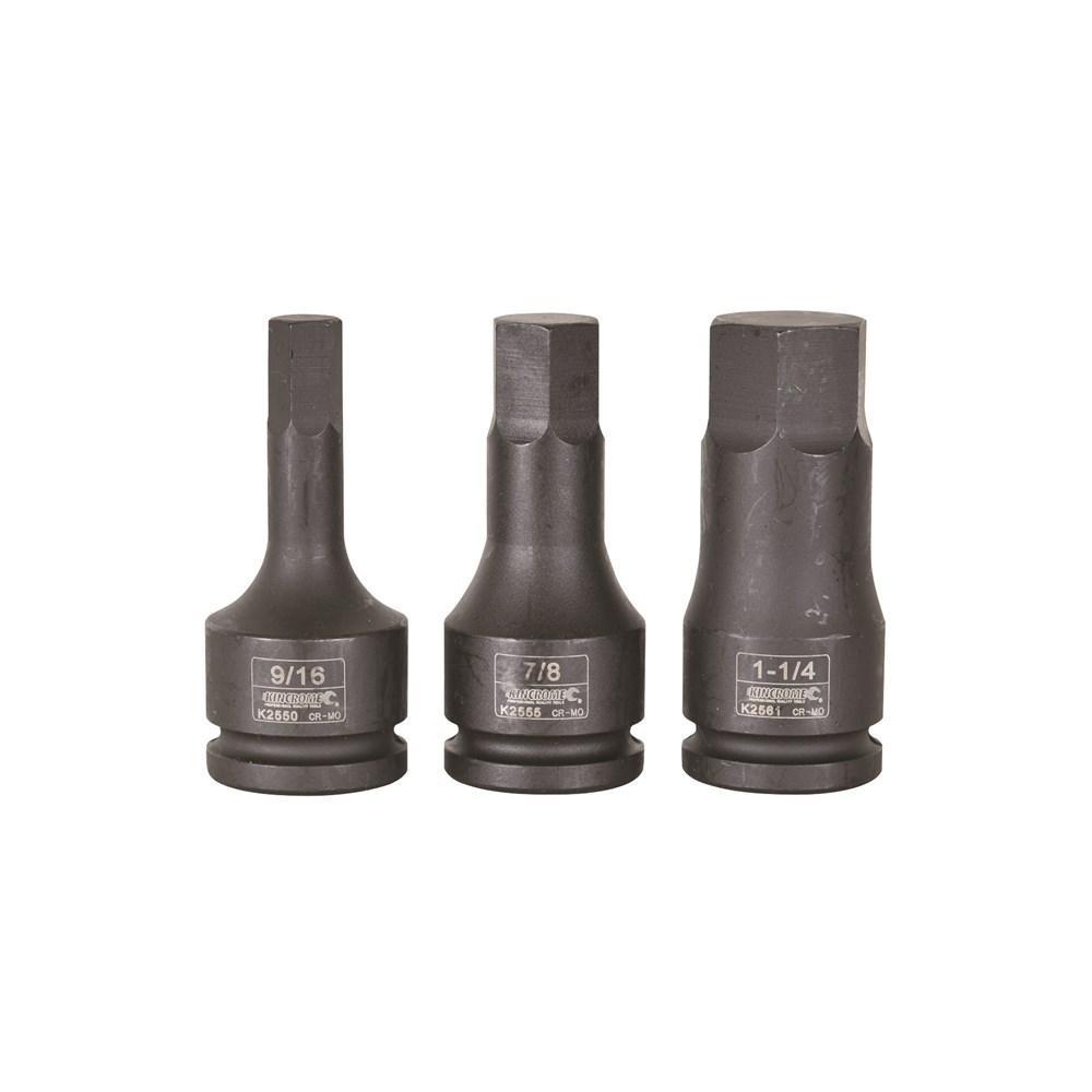 KINCROME HEX IMPACT 3/4 DVE 1-1/4X100MM
